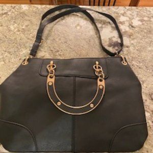 Black handbag